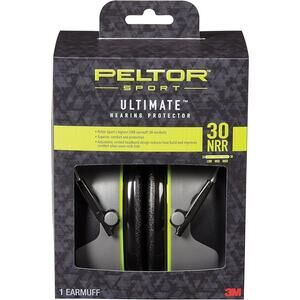Peltor Sport Ultimate Hearing Protector 97042-PEL-6C Protective Ear Muffs 30 NRR